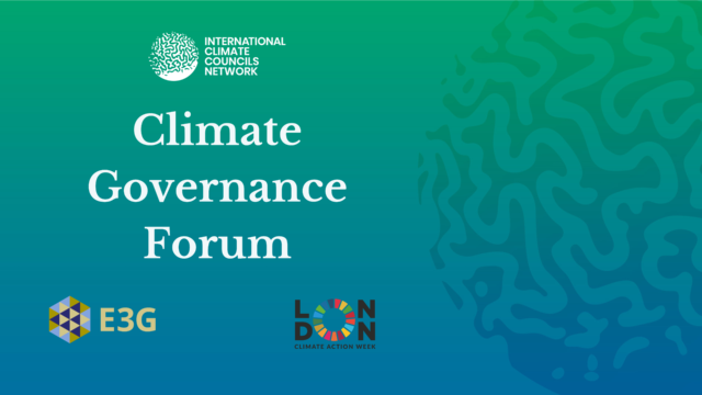 Climate Governance Forum Youtube Banner